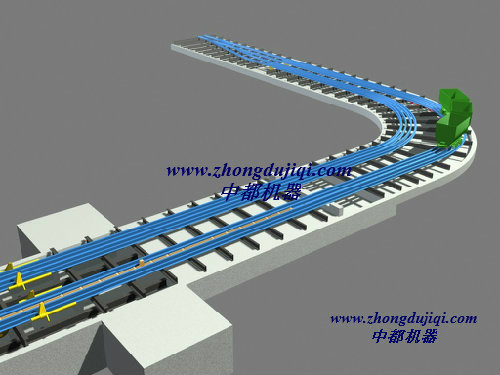 彎道繩式(shì)推車(chē)機2